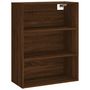 Voir la diapositive 5 : VIDAXL Buffet haut Chene marron 69,5x34x180 cm Bois d'ingenierie