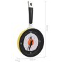 Voir la diapositive 6 : VIDAXL 325164 Wall Clock with Fried Egg Pan Design 18,8 cm