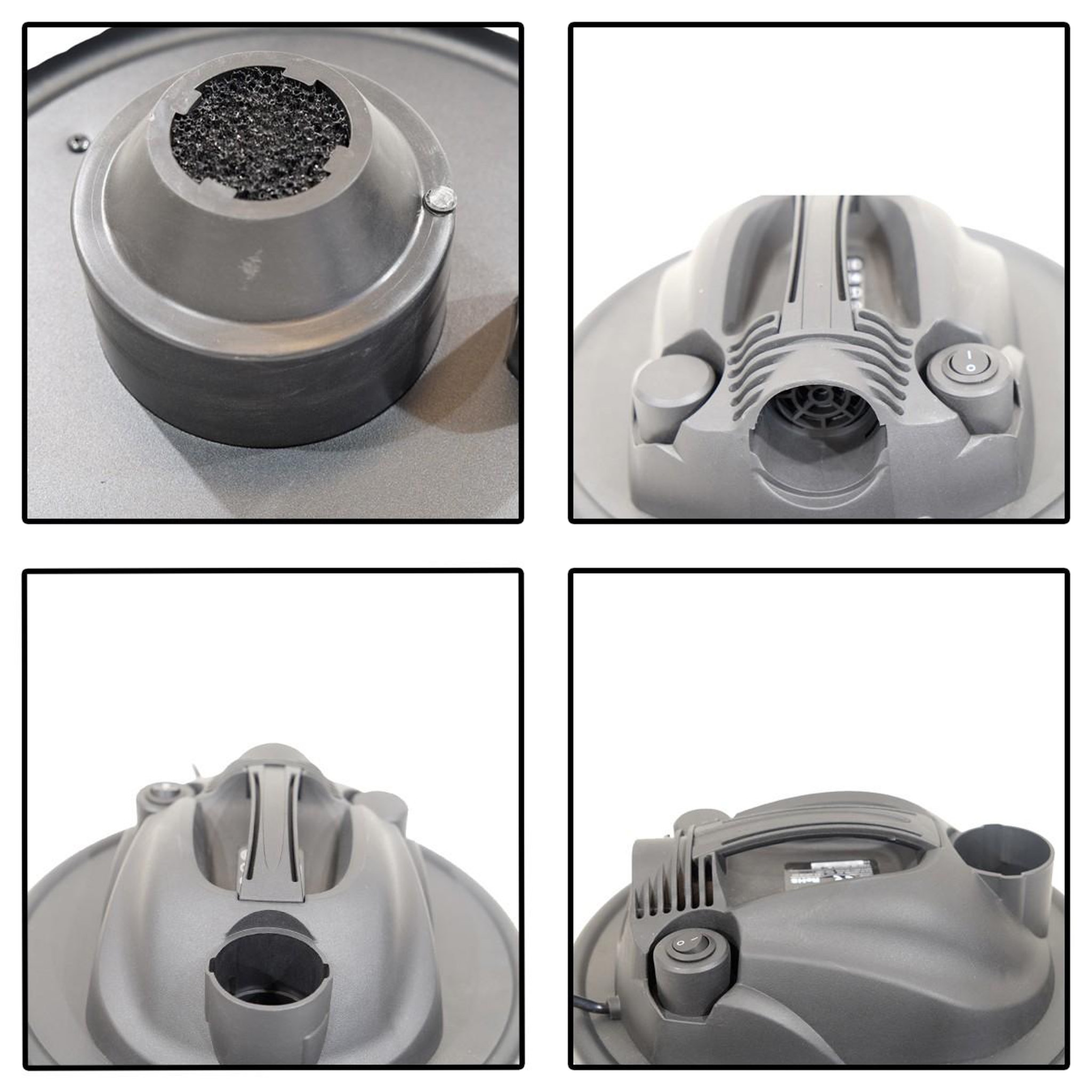 Voir la diapositive 4 : VITO Pro-Power Aspirateur de cendres 1200w cuve 18l + 2 filtres hepa vito