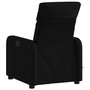 Voir la diapositive 4 : VIDAXL Fauteuil de massage inclinable Noir Tissu
