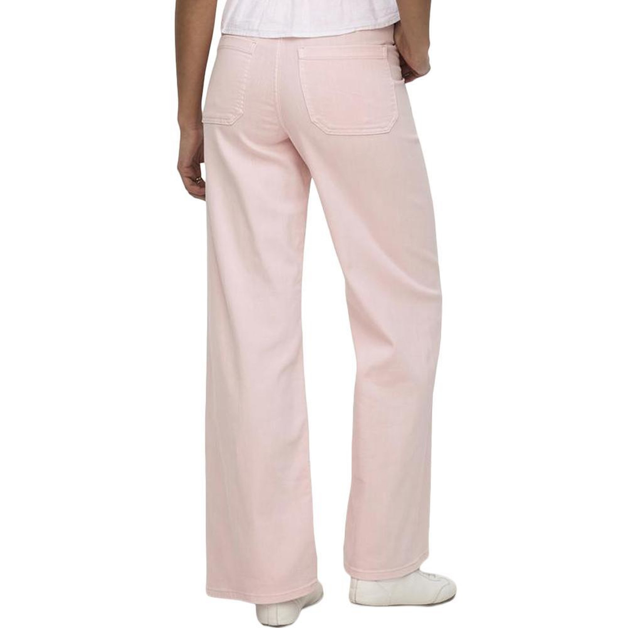 Voir la diapositive 2 : JACQUELINE DE YONG Jean Loose Fluide Rose Femme JDY Iris