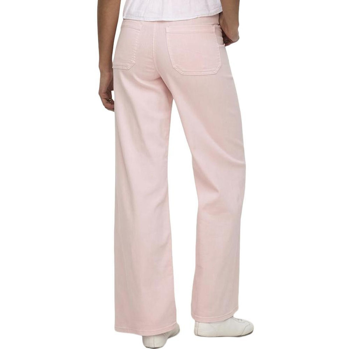JACQUELINE DE YONG Jean Loose Fluide Rose Femme JDY Iris