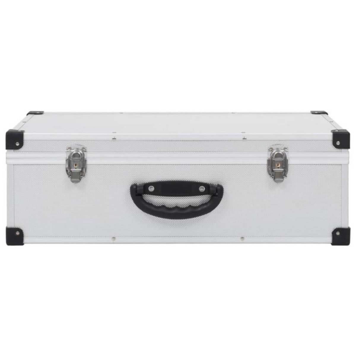 VIDAXL Étui de CD pour 80 CD Aluminium ABS Argenté