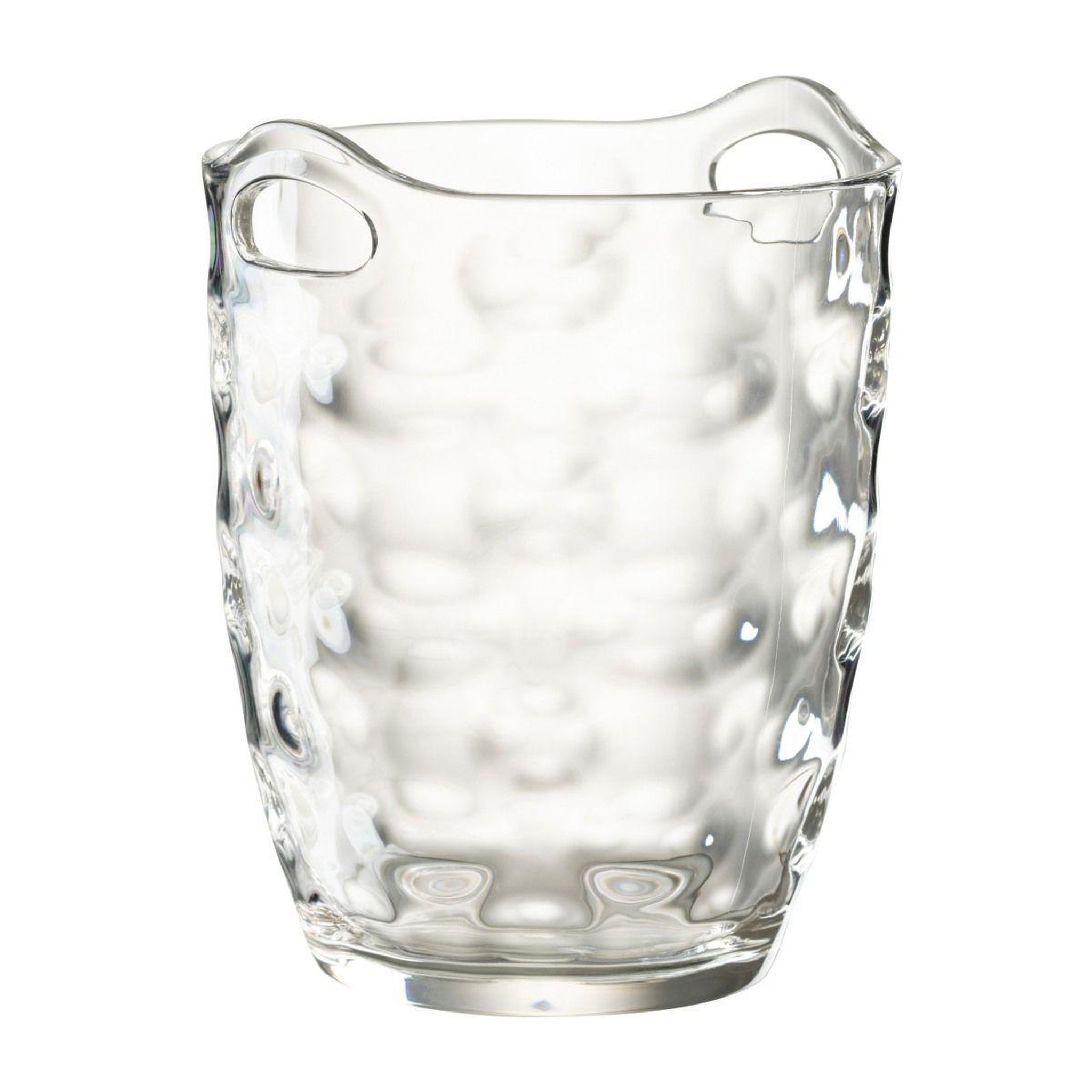 J-LINE Seau à Glace  Leonard  23cm Transparent