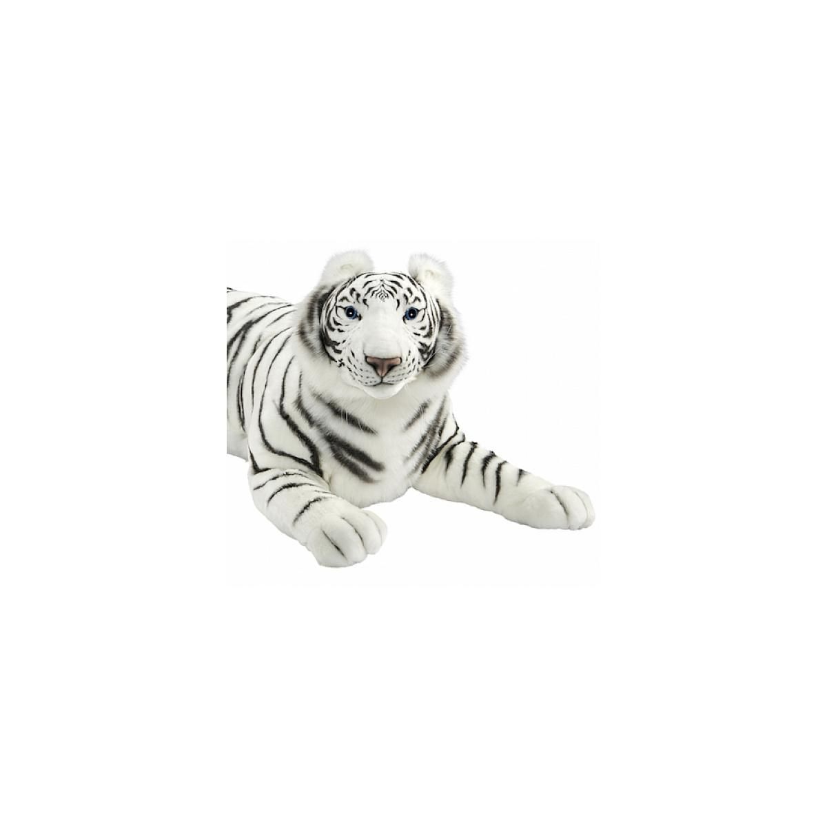Hansa Hansa Peluche Géante Tigre Blanc Couche 100cmL