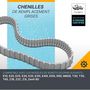 Voir la diapositive 2 : Dolphin Chenilles de remplacement grises (2 pièces) pour dolphin gamme e et t - 9983152-r2