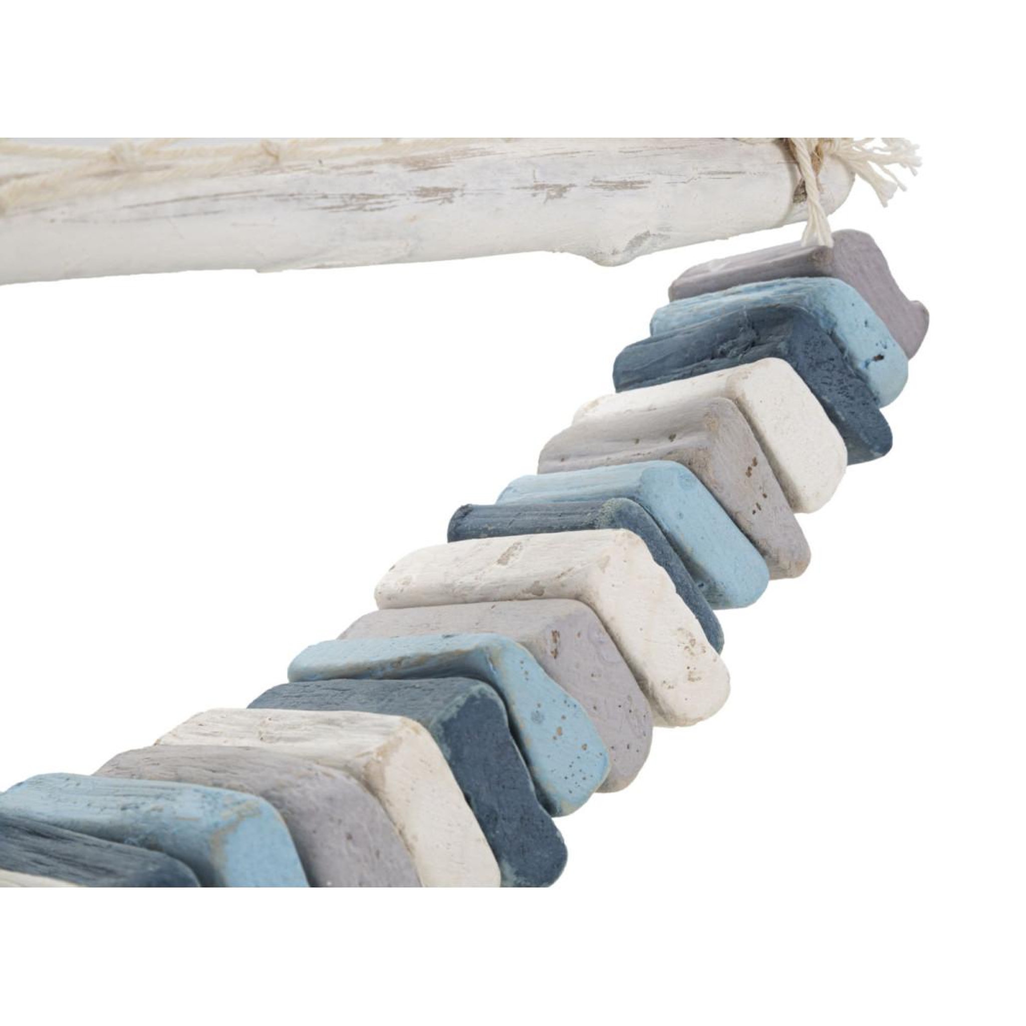 Voir la diapositive 4 : Paris Prix Bateau voilier déco en bois  tanoak  45cm multicolore
