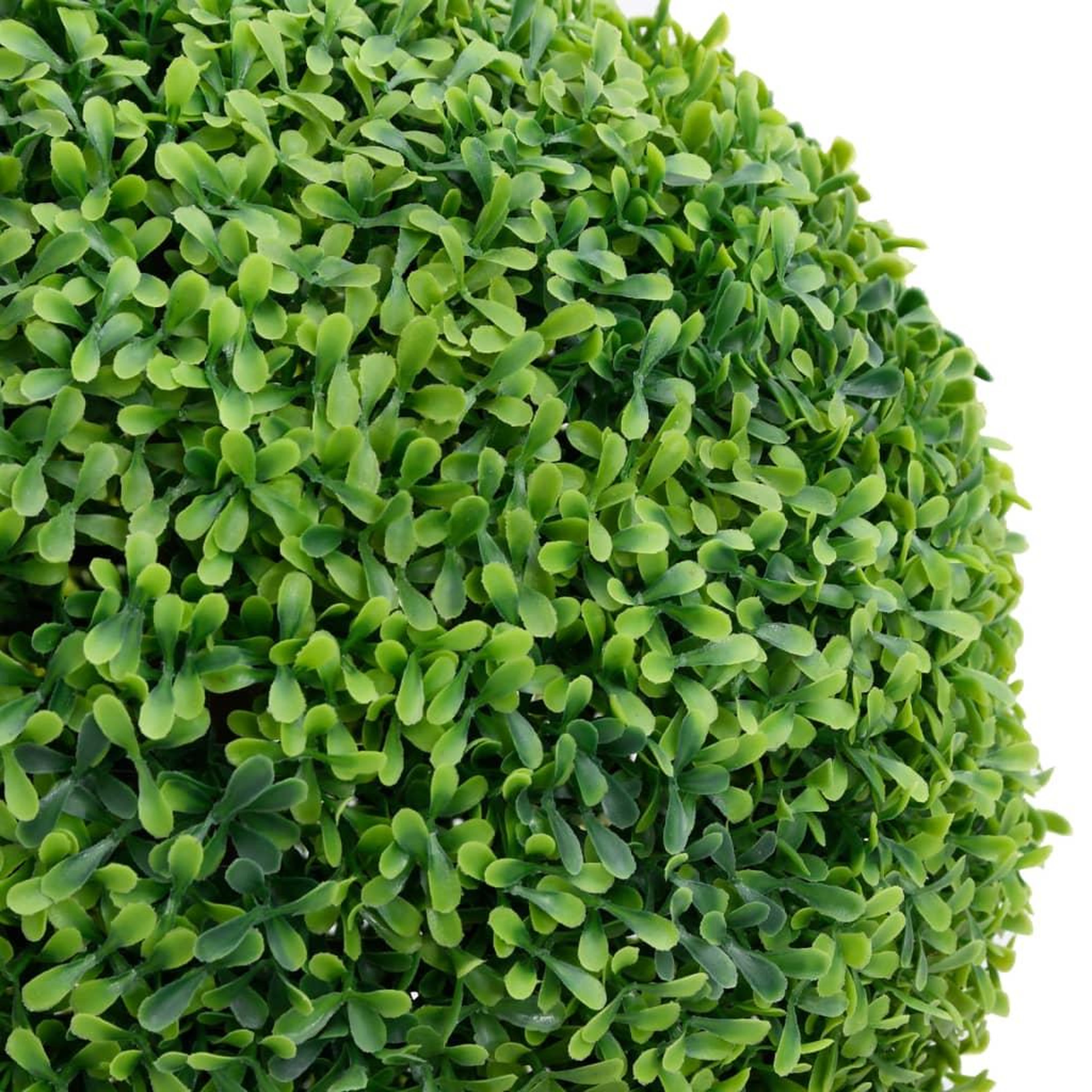 Voir la diapositive 2 : VIDAXL Plante de buis artificiel avec pot Forme de boule Vert 50 cm