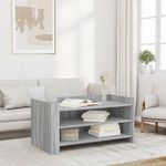 VIDAXL Table basse sonoma gris 100x50x50 cm bois d'ingenierie