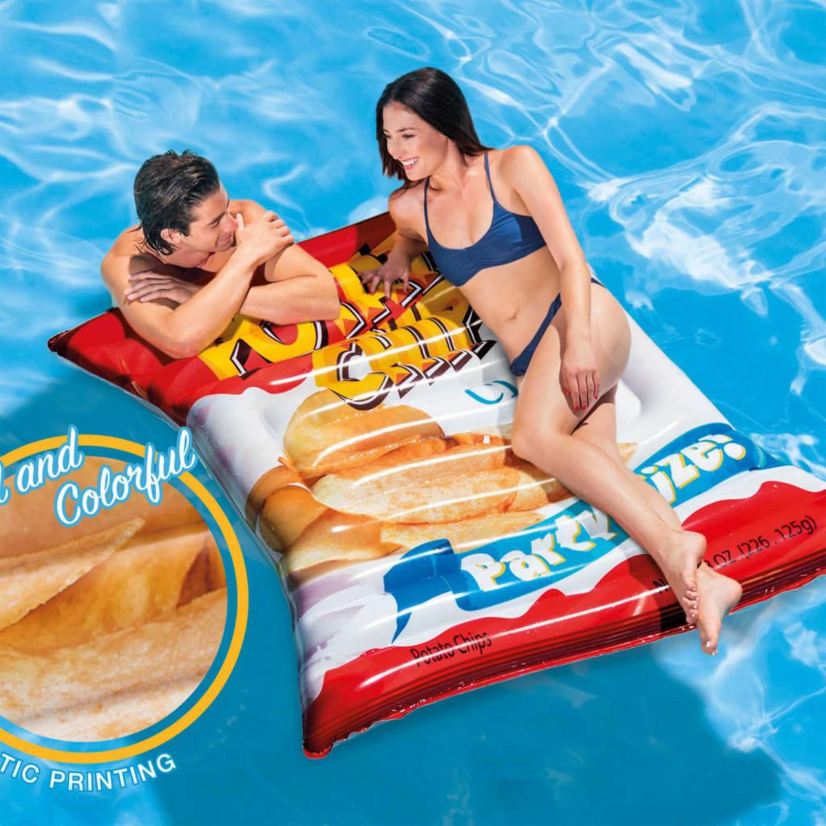 INTEX Intex Bouee de piscine Potato Chips 178x140 cm 58776EU