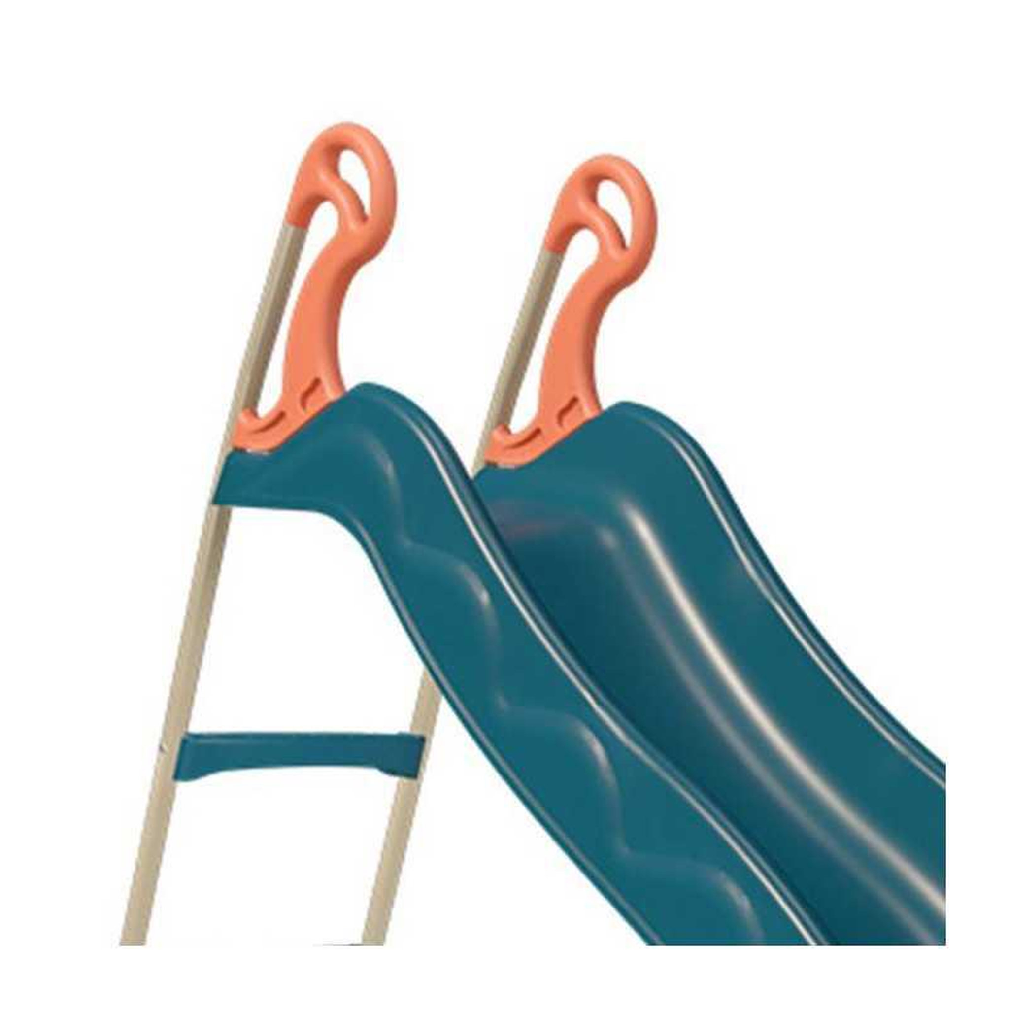 Voir la diapositive 4 : Trigano Toboggan extérieur aleo by trigano actou bleu 3 m avec structure métallique, dès 3 ans
