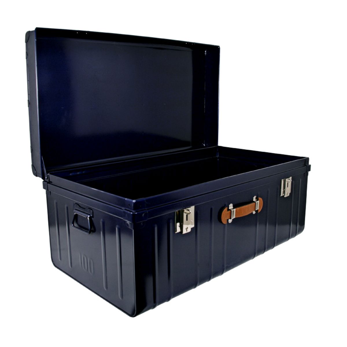 Malle cantine de rangement Suez 100 cm finition nacrée TRAVELING