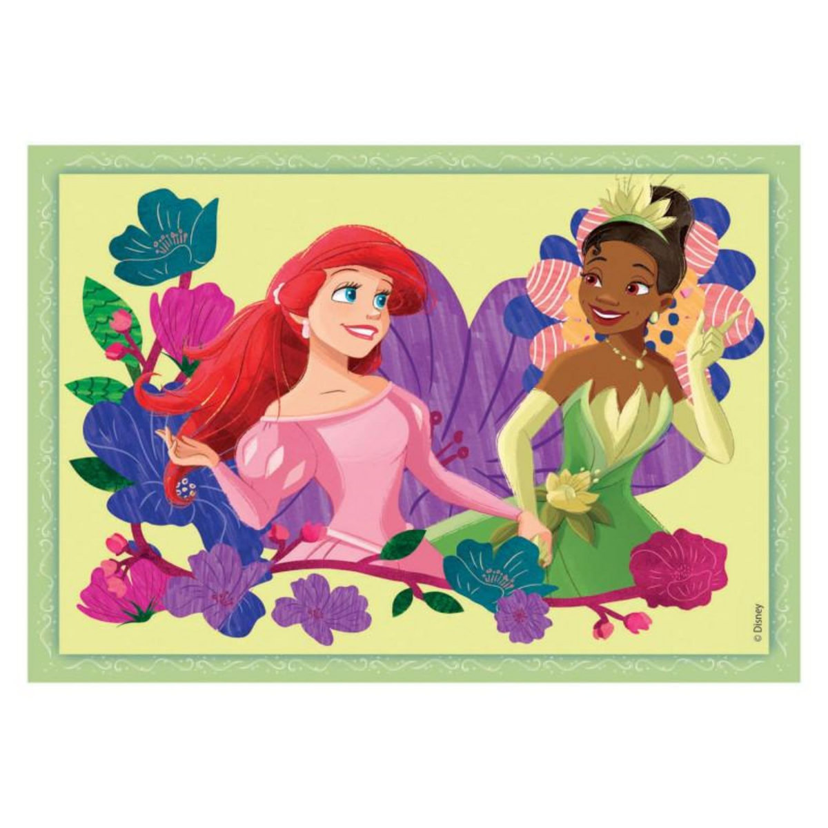 CLEMENTONI Clementoni Puzzles Disney Princess, 4in1 21517