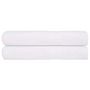 Voir la diapositive 1 : VIDAXL Serviettes de sauna 2 pcs blanc 80x200 cm 360 g m² 100% coton