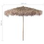Voir la diapositive 5 : VIDAXL Parasol en bambou avec toit en feuille de bananier 210 cm