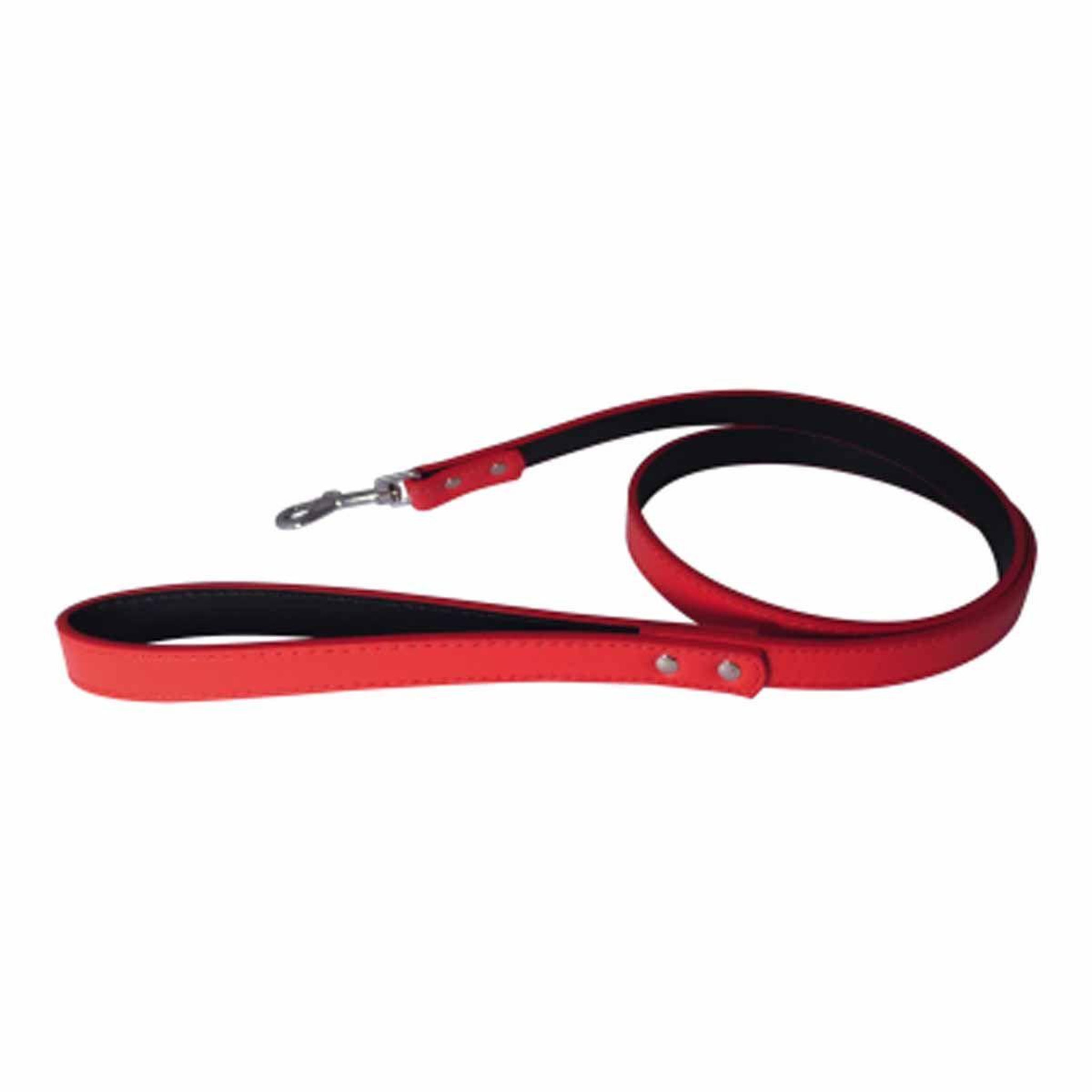 HOMEA Laisse pour chien  élégante  120cm rouge