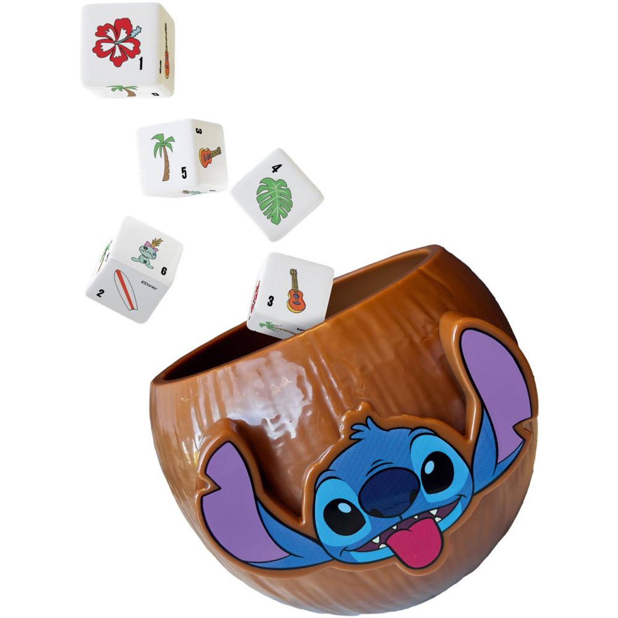 Voir la diapositive 4 : Winning Moves YAHTZEE Stitch - Jeu de société - WINNING MOVES - Des 8 ans