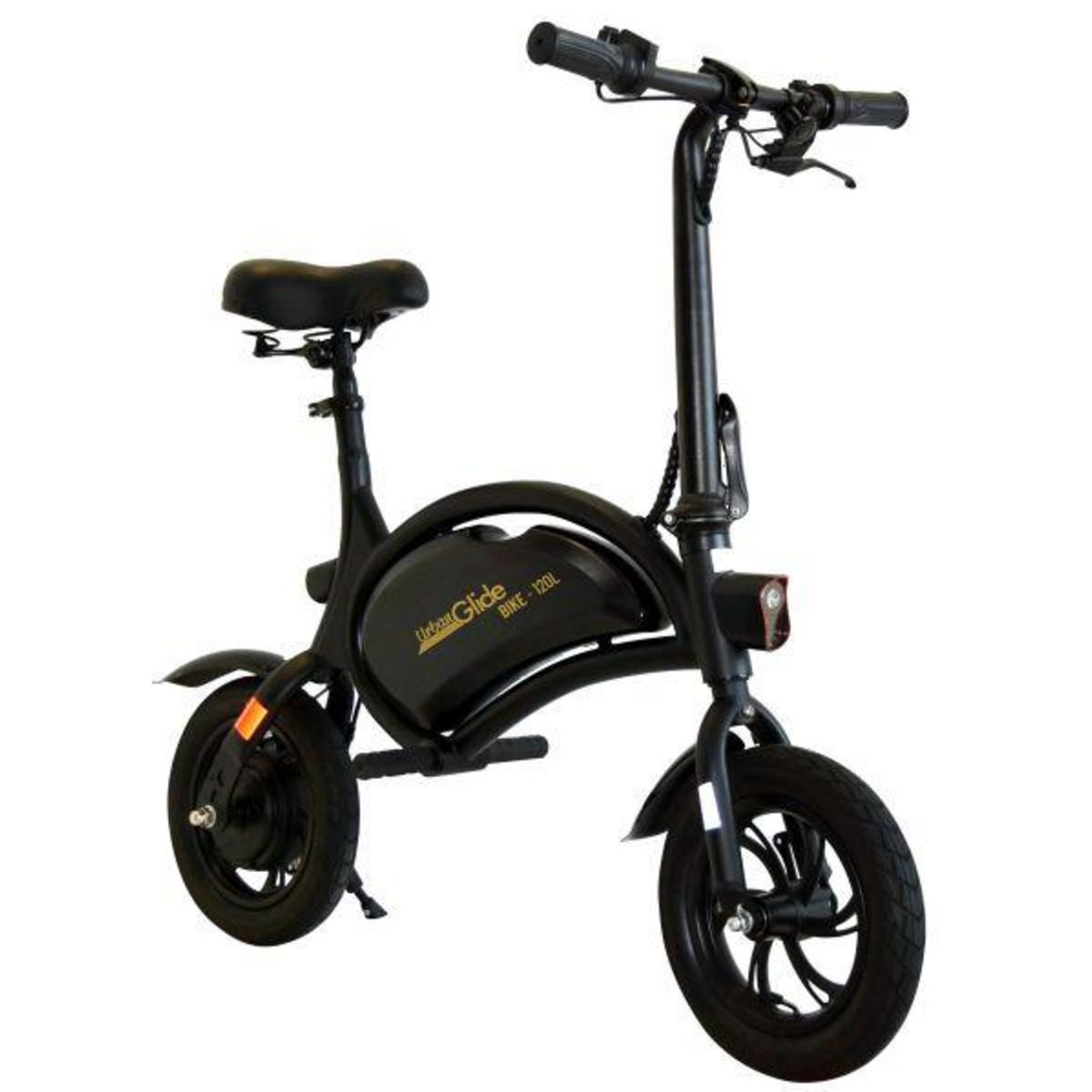 URBANGLIDE Vélo Électrique Enfant 12'' UrbanGlide e-Bike 120 | Frein à Disque, 15 km d'Autonomie, Batterie 6Ah