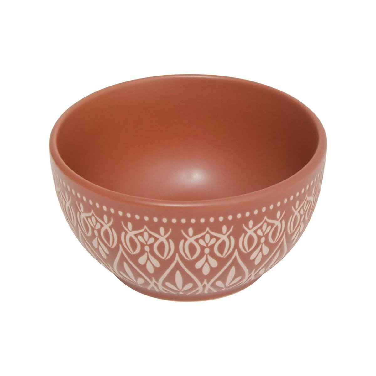 SECRET DE GOURMET Lot de 6 Coupelles en Céramique  Inès  12cm Terracotta