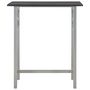 Voir la diapositive 3 : VIDAXL Ensemble de bar 3 pcs Bois et acier Noir