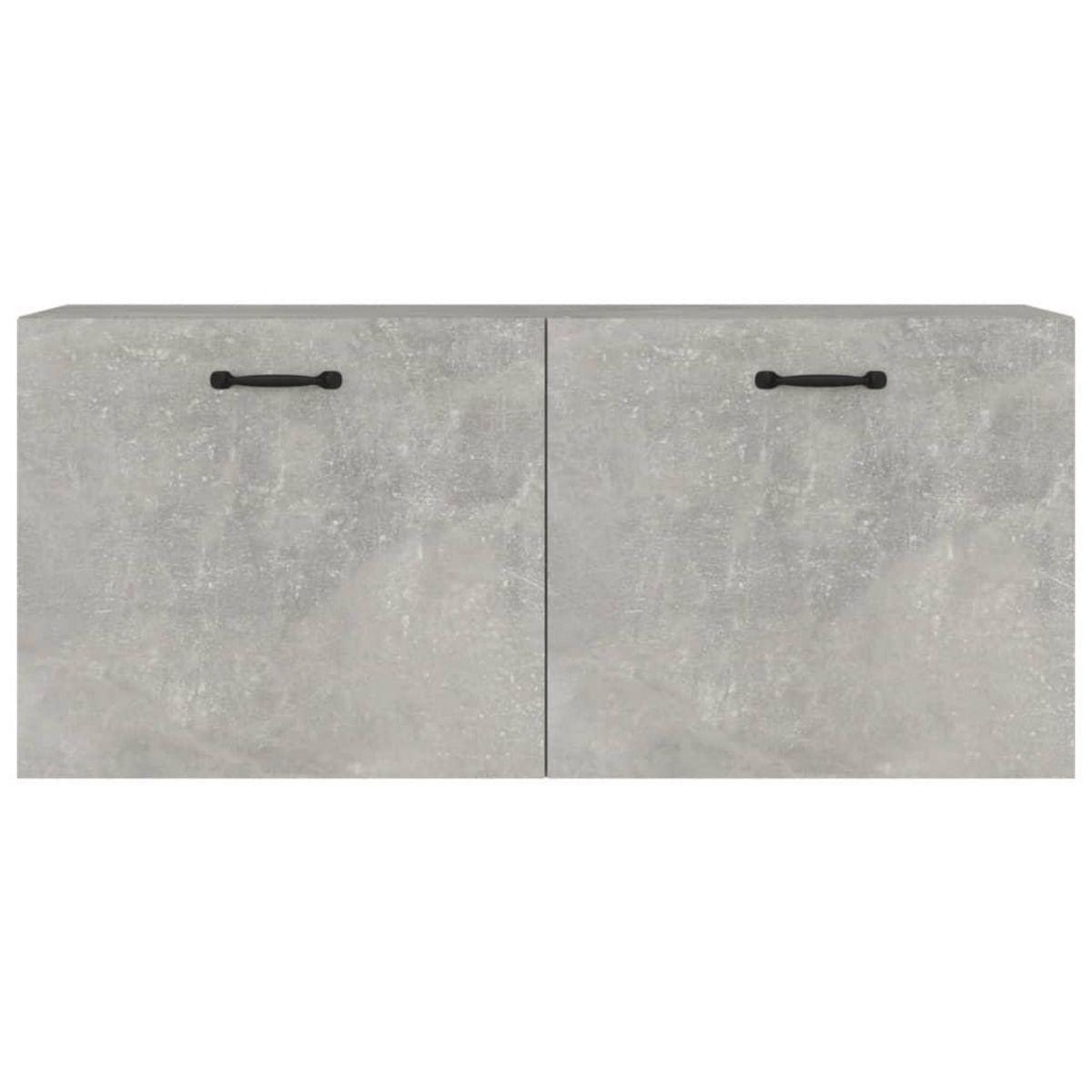 VIDAXL Armoire murale gris beton 80x36,5x35 cm bois d'ingenierie