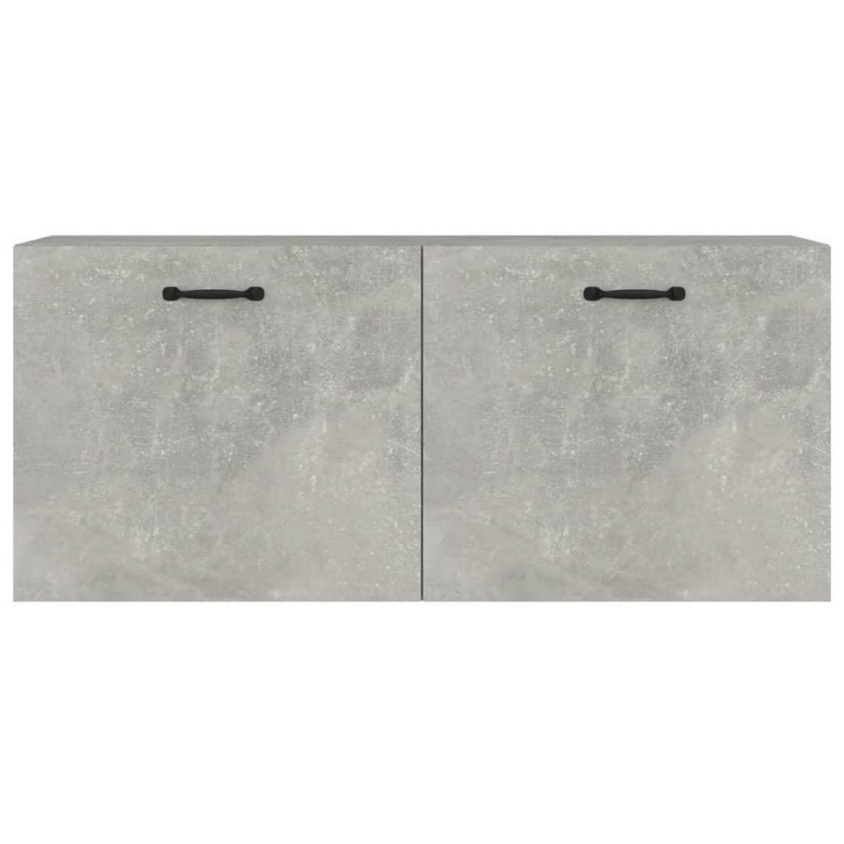 VIDAXL Armoire murale gris beton 80x36,5x35 cm bois d'ingenierie