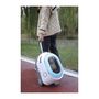 Voir la diapositive 3 : M PETS Caisse transport FULL - Mpets - TROLLEY - Bleue & Blanc