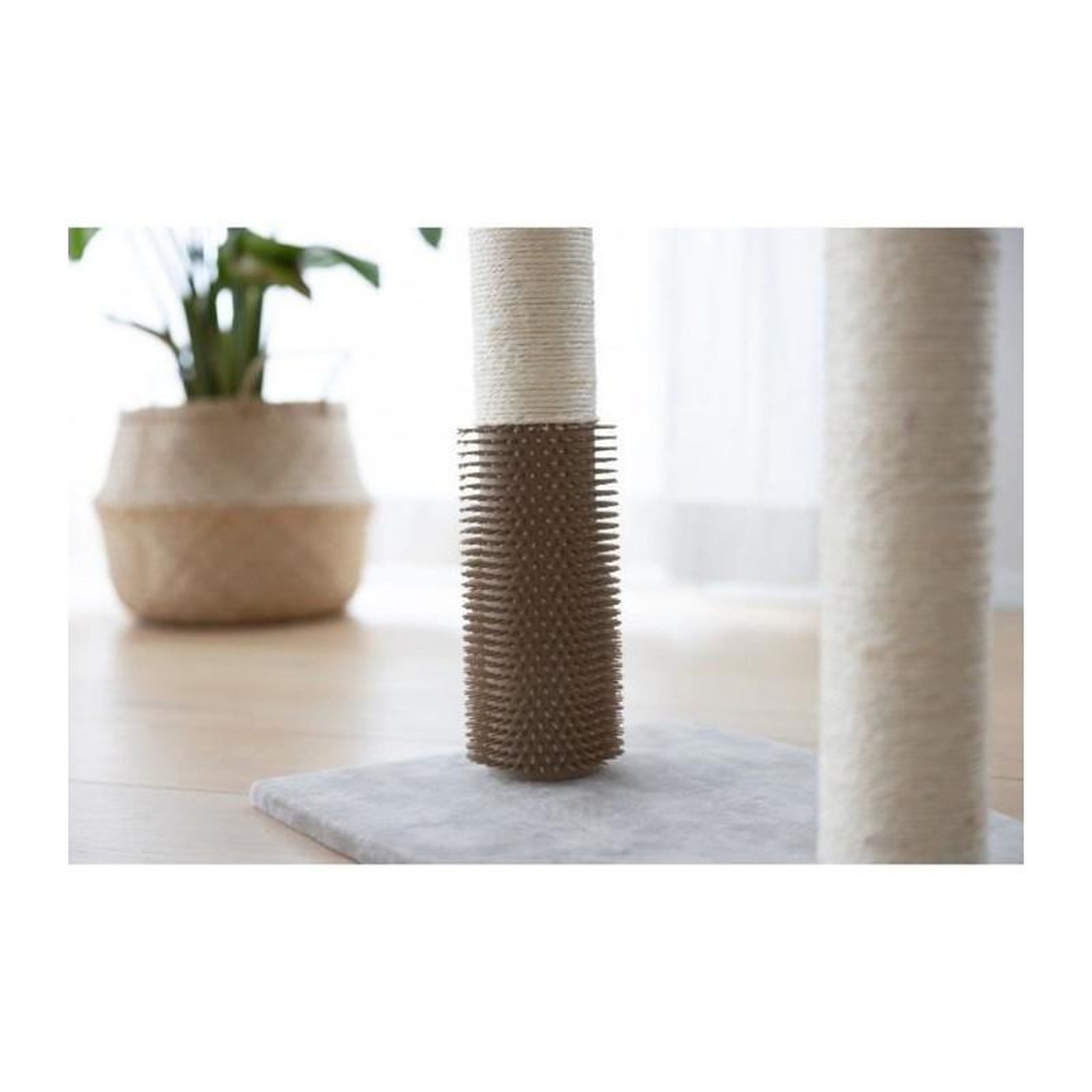 Voir la diapositive 6 : KERBL Arbre a chat - 49x35x56 cm - Ambiance - KERBL - Taupe - Sisal