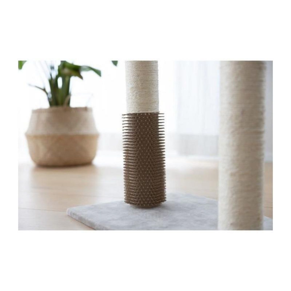 KERBL Arbre a chat - 49x35x56 cm - Ambiance - KERBL - Taupe - Sisal