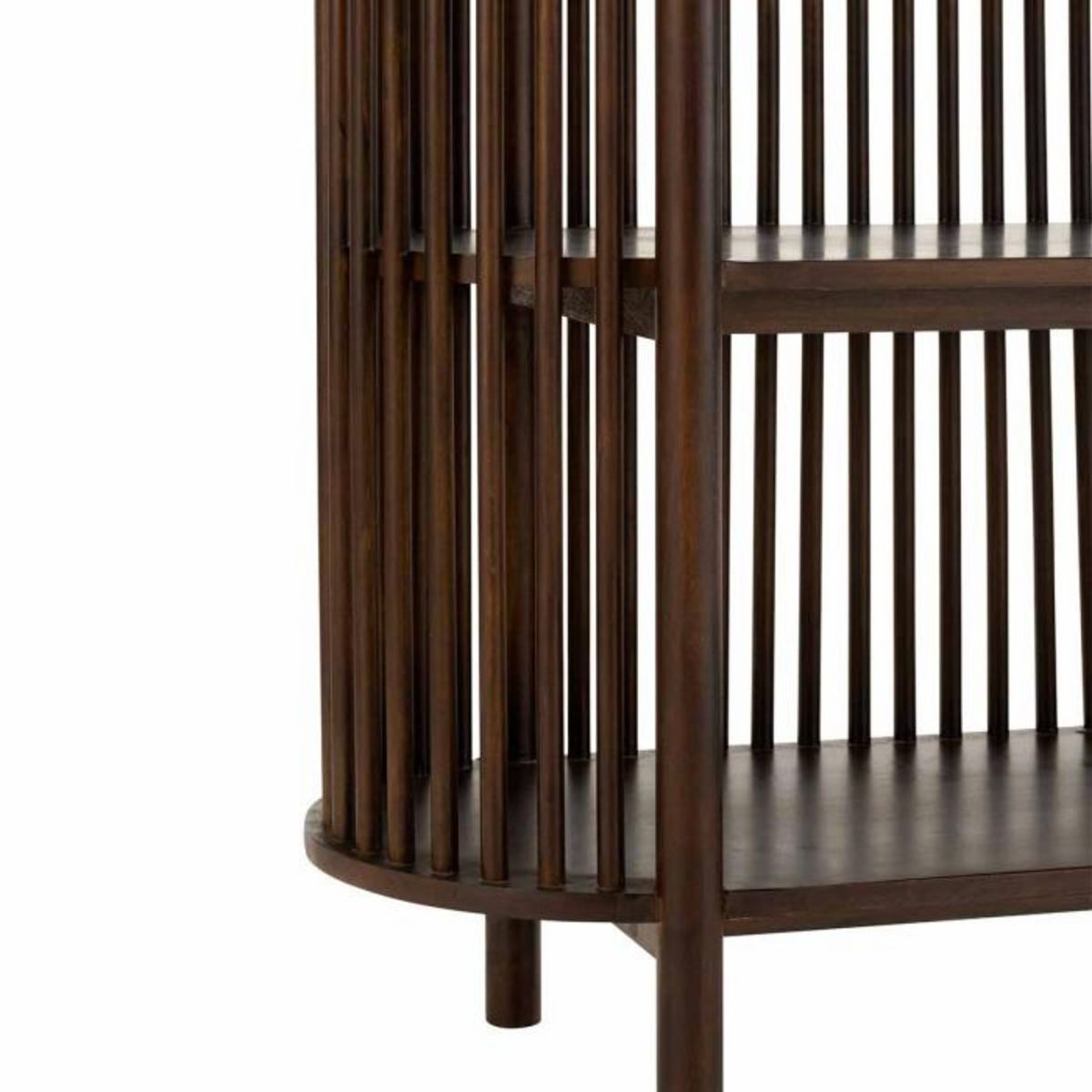 Paris Prix Étagère 5 Niveaux en Bois  Gavya  190cm Brun Foncé