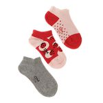 DIM Chaussettes  à Motifs Fille Dim Fantaisie. Coloris disponibles : Rose