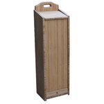 Roger orfevre Huche à pain avec tiroir en bambou - 190610