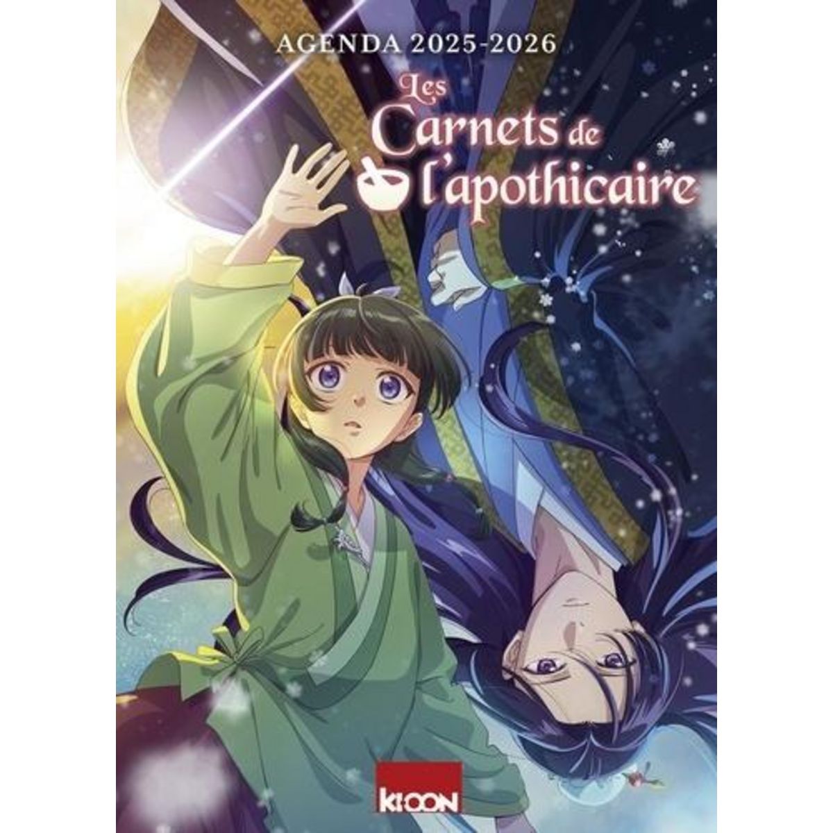 AGENDA LES CARNETS DE L'APOTHICAIRE. EDITION 2025-2026, Ki-oon
