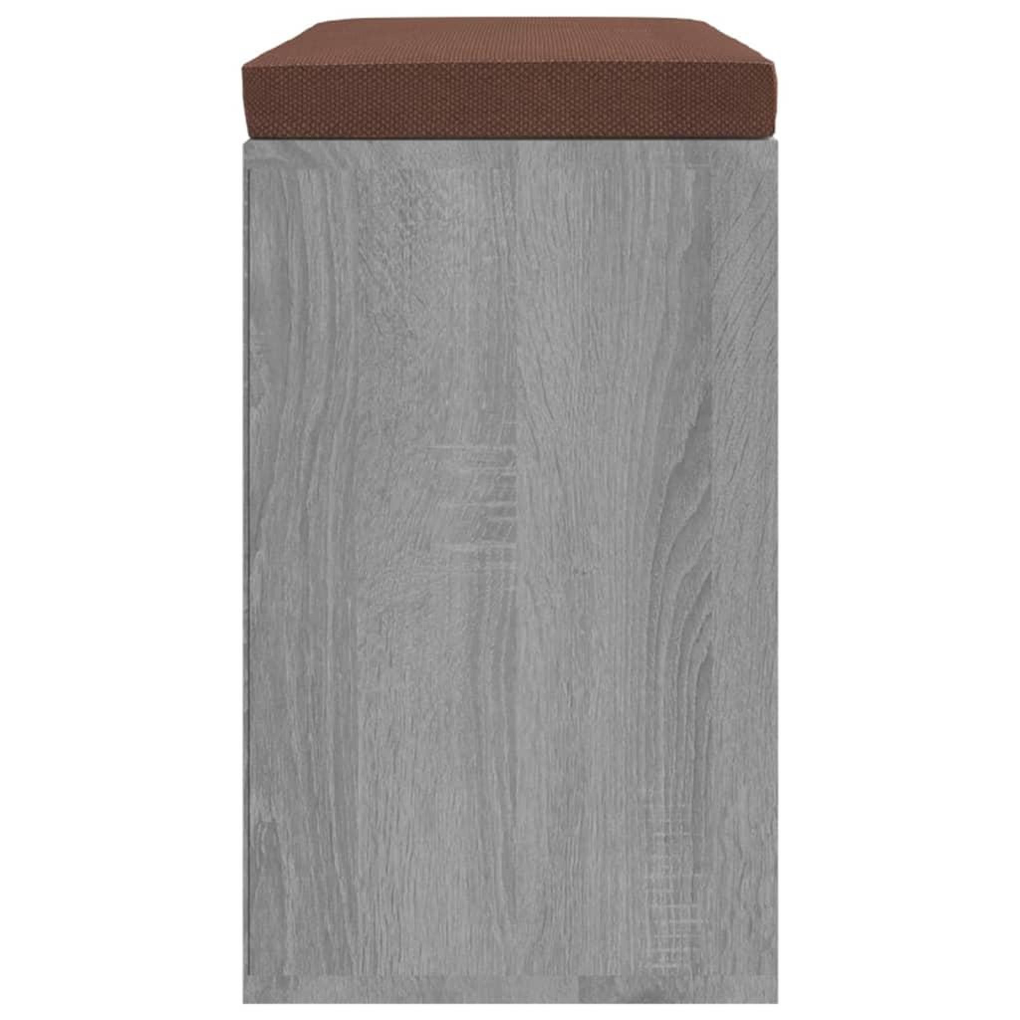 Voir la diapositive 5 : VIDAXL Banc a chaussures Sonoma gris 103x30x48 cm Bois d'ingenierie