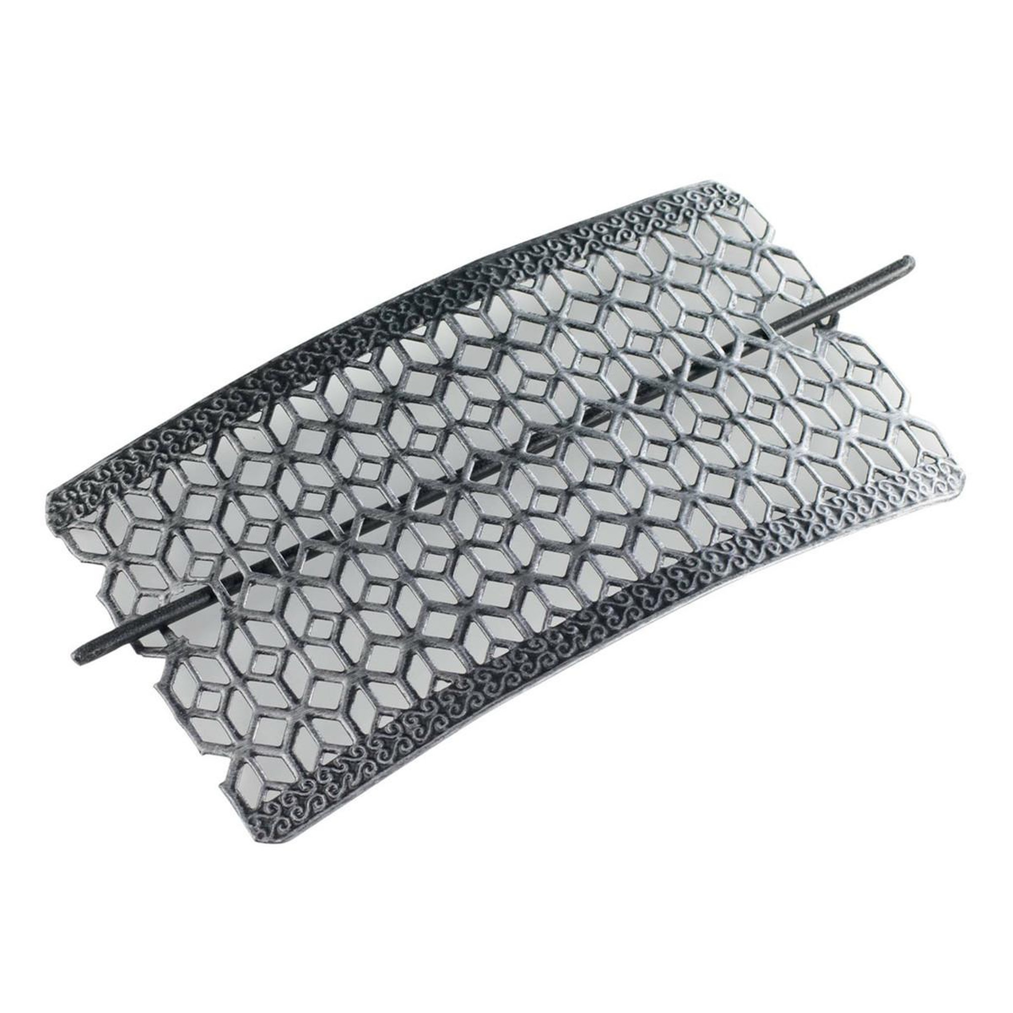 Douceur d'Intérieur Embrasse de rideau broche  ruchea  17cm noir