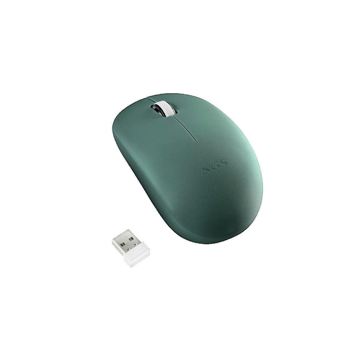 NGS Souris NGS Fog Pro sans fil verte ergonomique