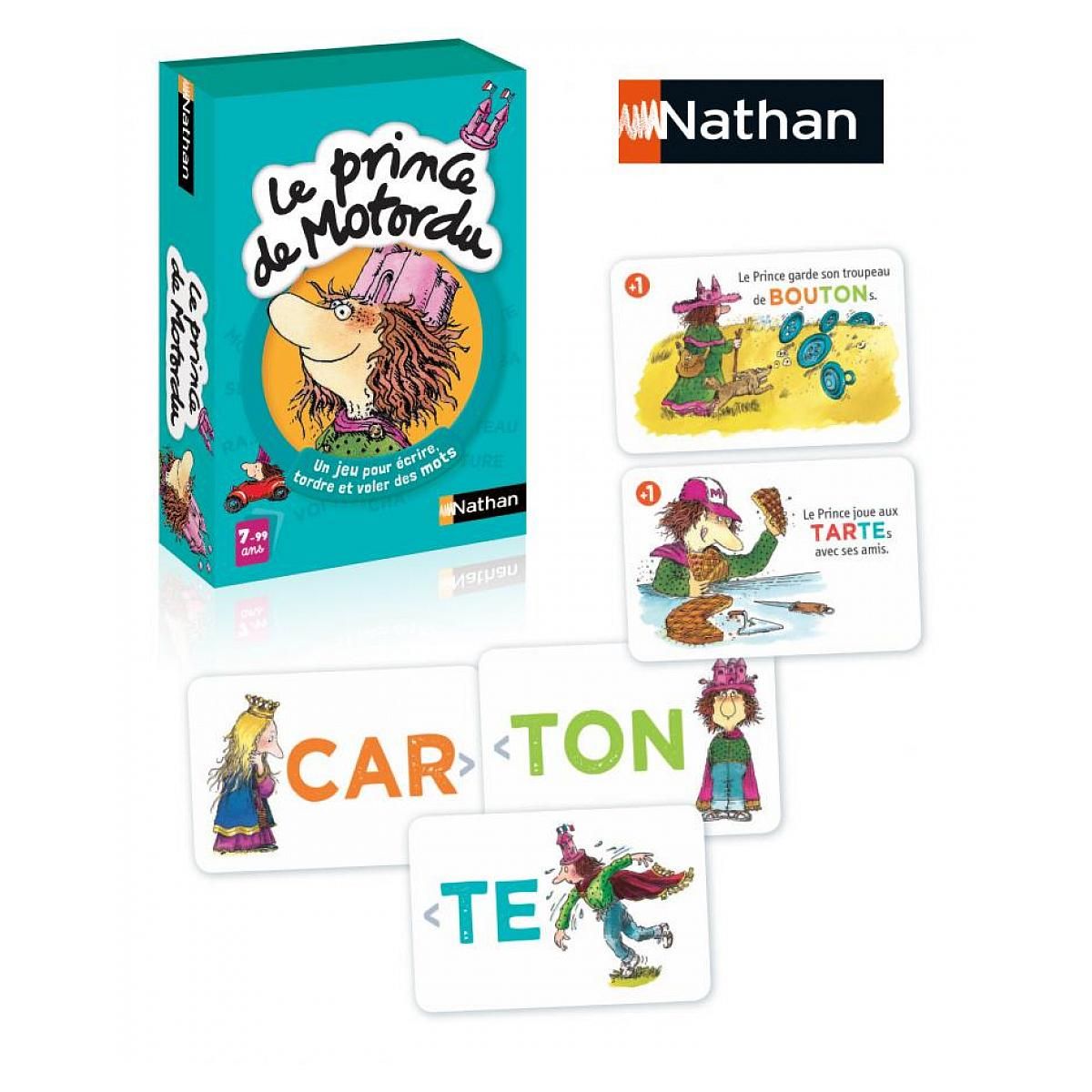 Nathan Jeu de cartes Le prince de motordu
