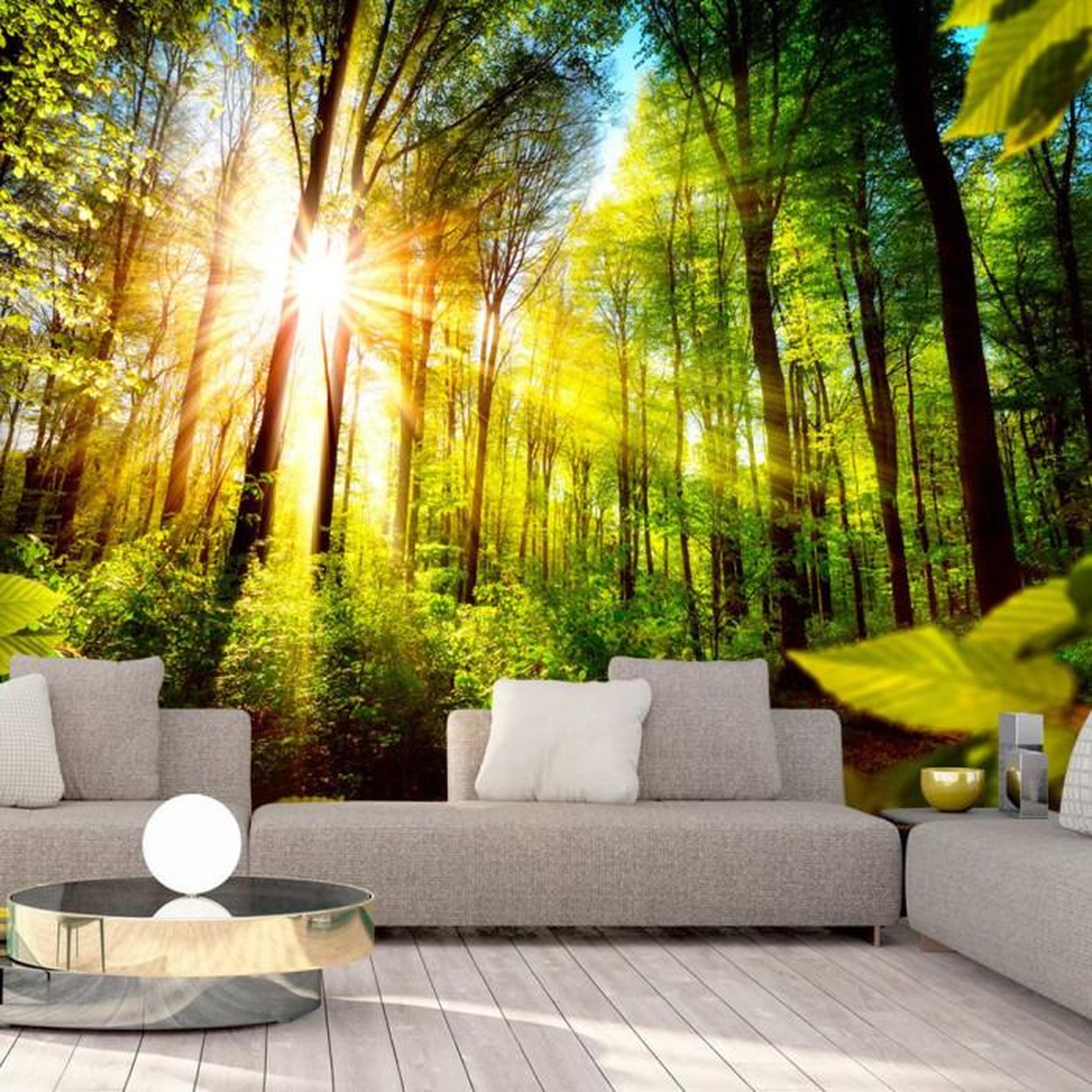 Paris Prix Papier Peint  Forest Hideout. Coloris disponibles : Multicolore