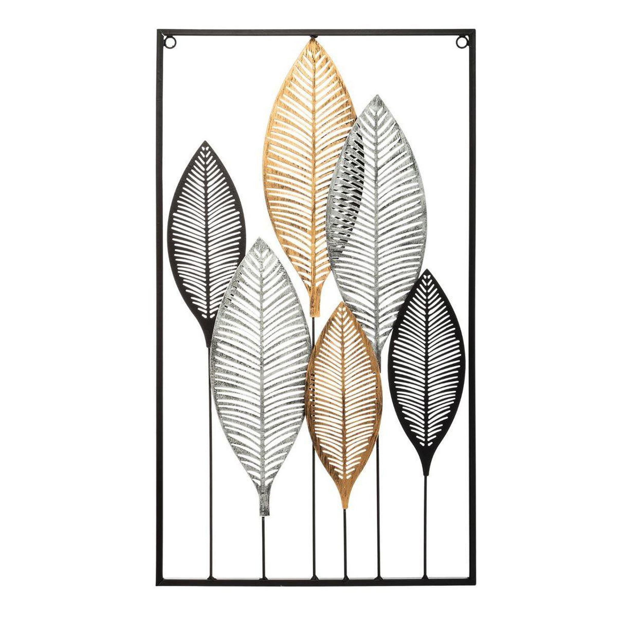 ATMOSPHERA Décoration murale en métal  boa  65cm multicolore