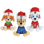 Voir la diapositive 1 : JEMINI Lot de 3 peluches - Pat'Patrouille - Chase, Stella et Marcus - +/- 17 cm - Version Noël