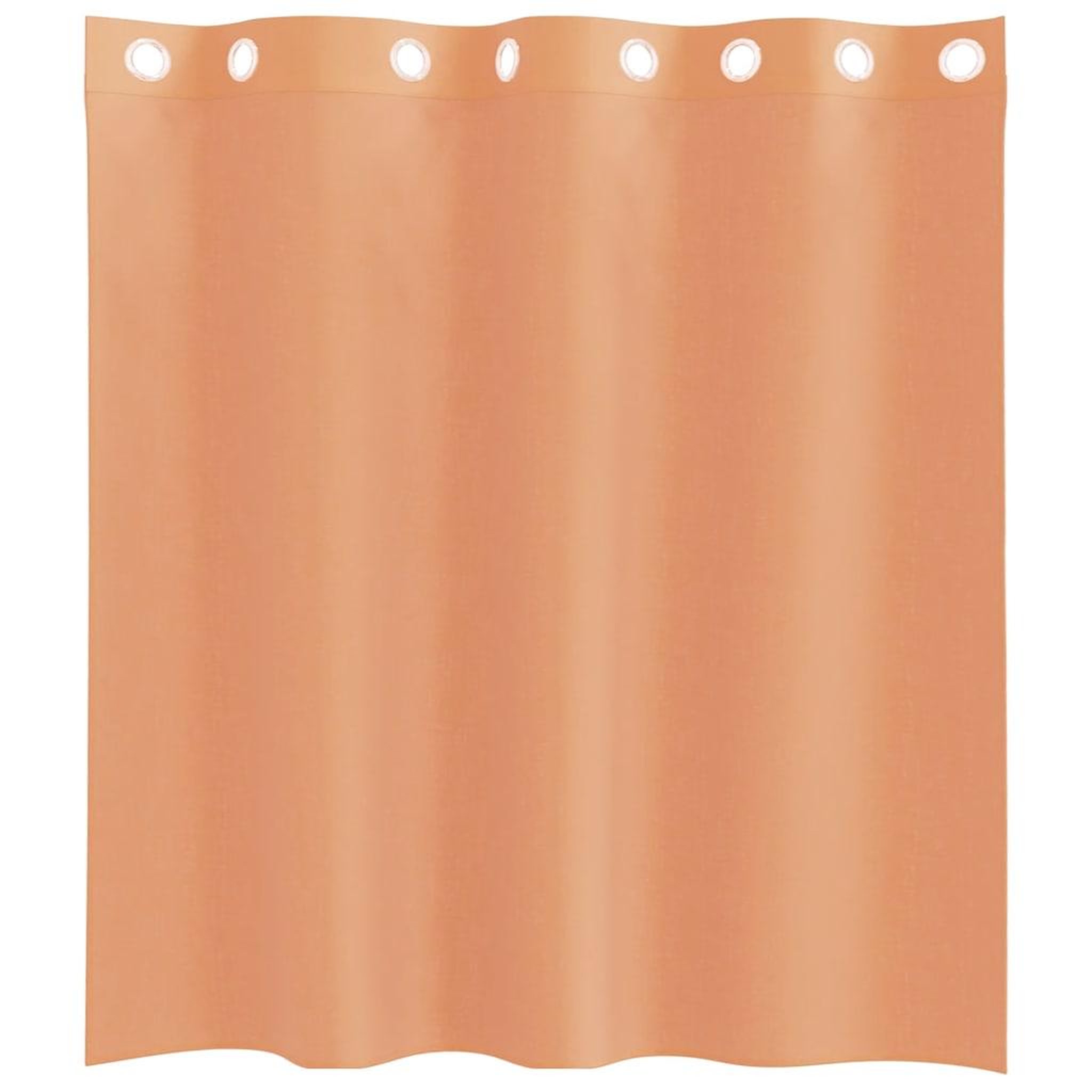 Voir la diapositive 4 : VIDAXL Rideaux en voile avec œillets 2 pcs terre cuite