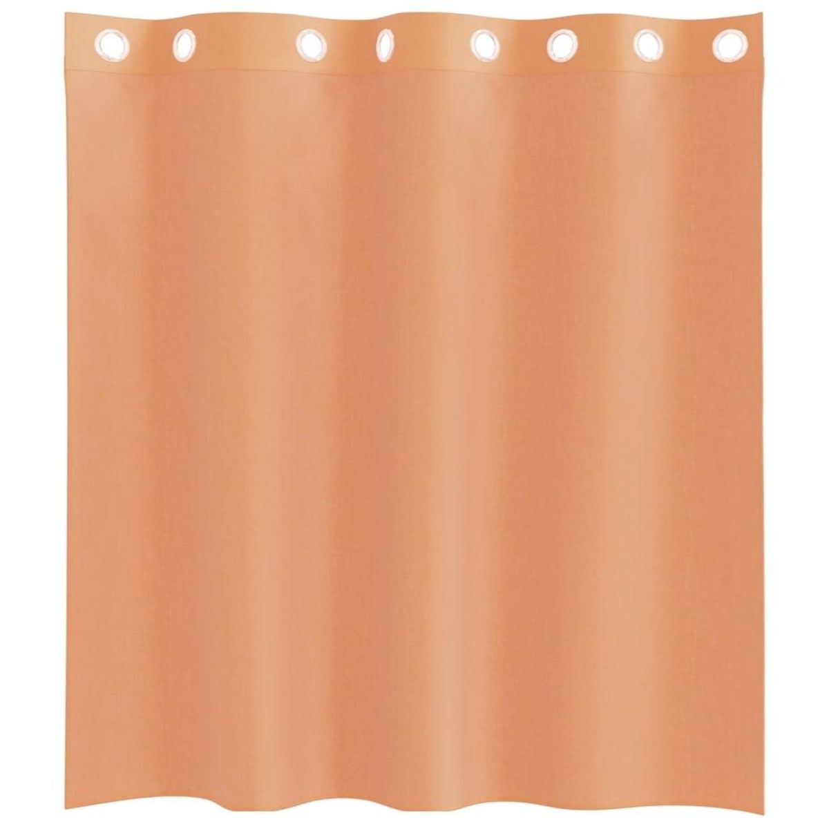 VIDAXL Rideaux en voile avec œillets 2 pcs terre cuite