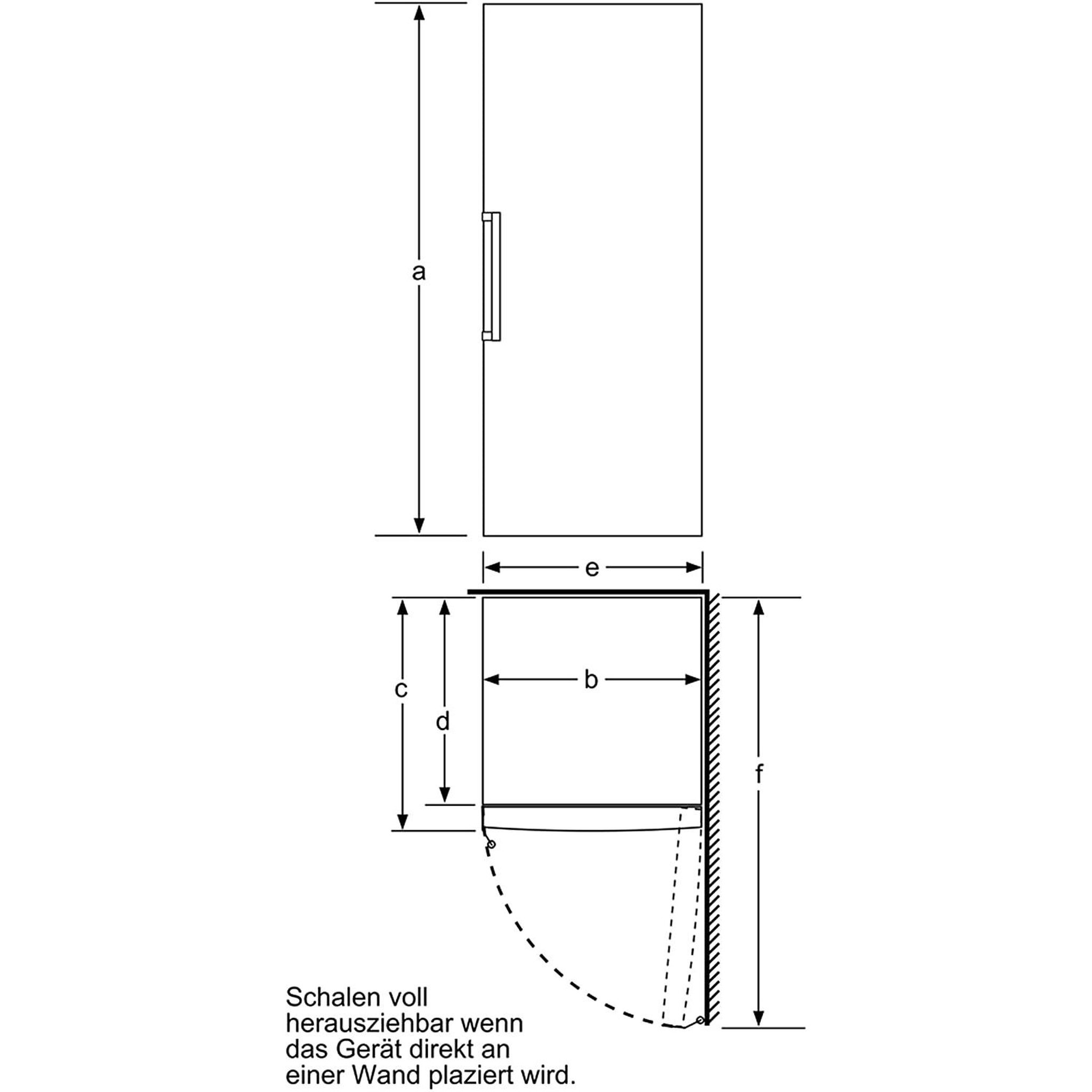 Voir la diapositive 5 : BOSCH Congélateur armoire 70cm 289l no frost - gsn51awdv
