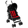 Voir la diapositive 1 : TROTTINE Poussette Canne multiposition Arizona - Noir/rouge