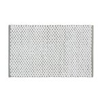 Sensei Maison Tapis de bain et descente de lit SOFT CHAIN. Coloris disponibles : Vert, Gris