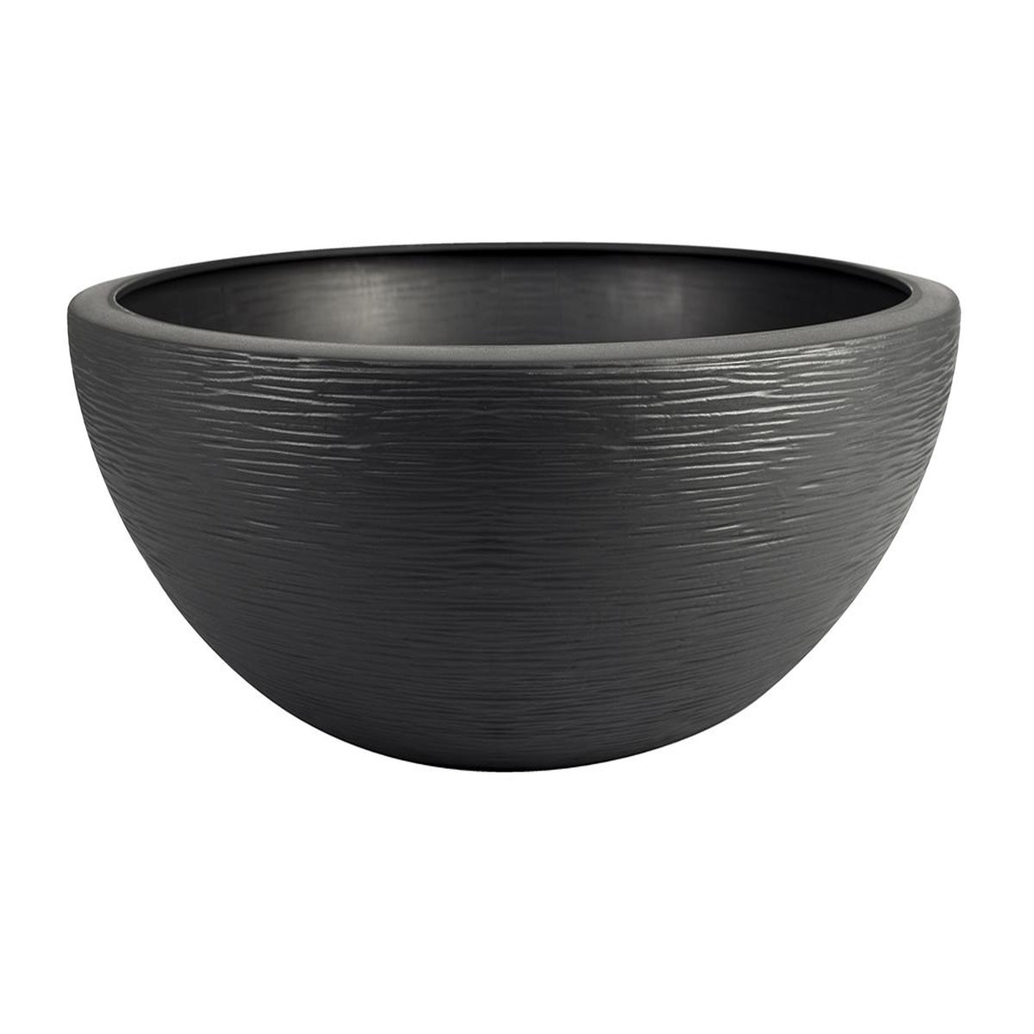 Eda Pot de fleurs vasque en plastique graphit up anthracite - ø 60 cm - eda