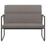 Voir la diapositive 3 : VIDAXL Banc Taupe 100x64x80 cm Tissu
