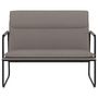Voir la diapositive 3 : VIDAXL Banc Taupe 100x64x80 cm Tissu