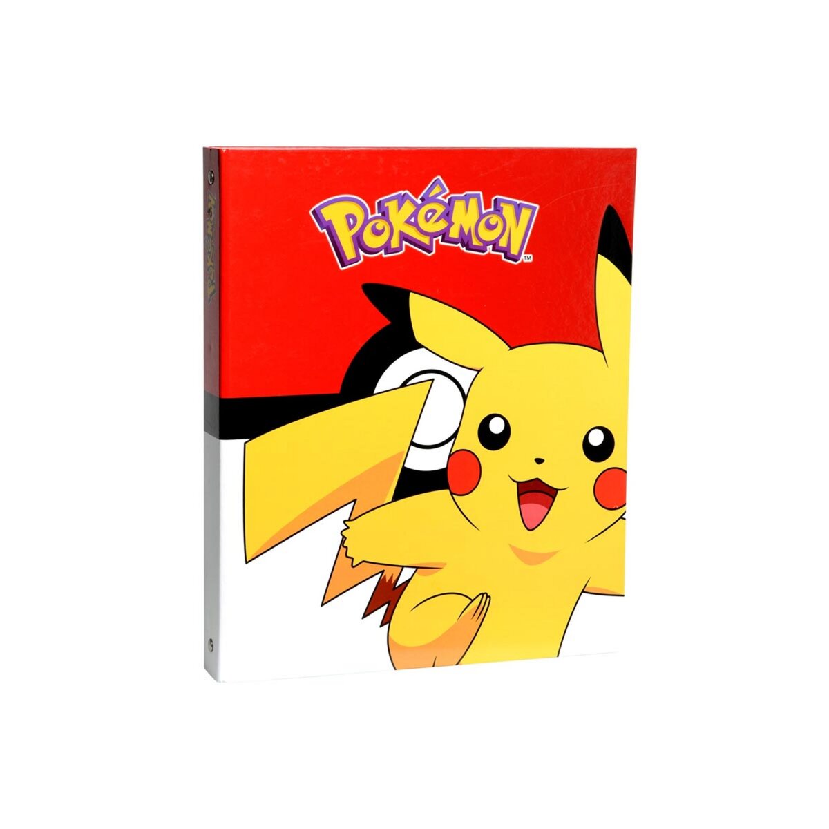  Classeur rigide A4 dos 40mm Pokémon rouge Pikachu