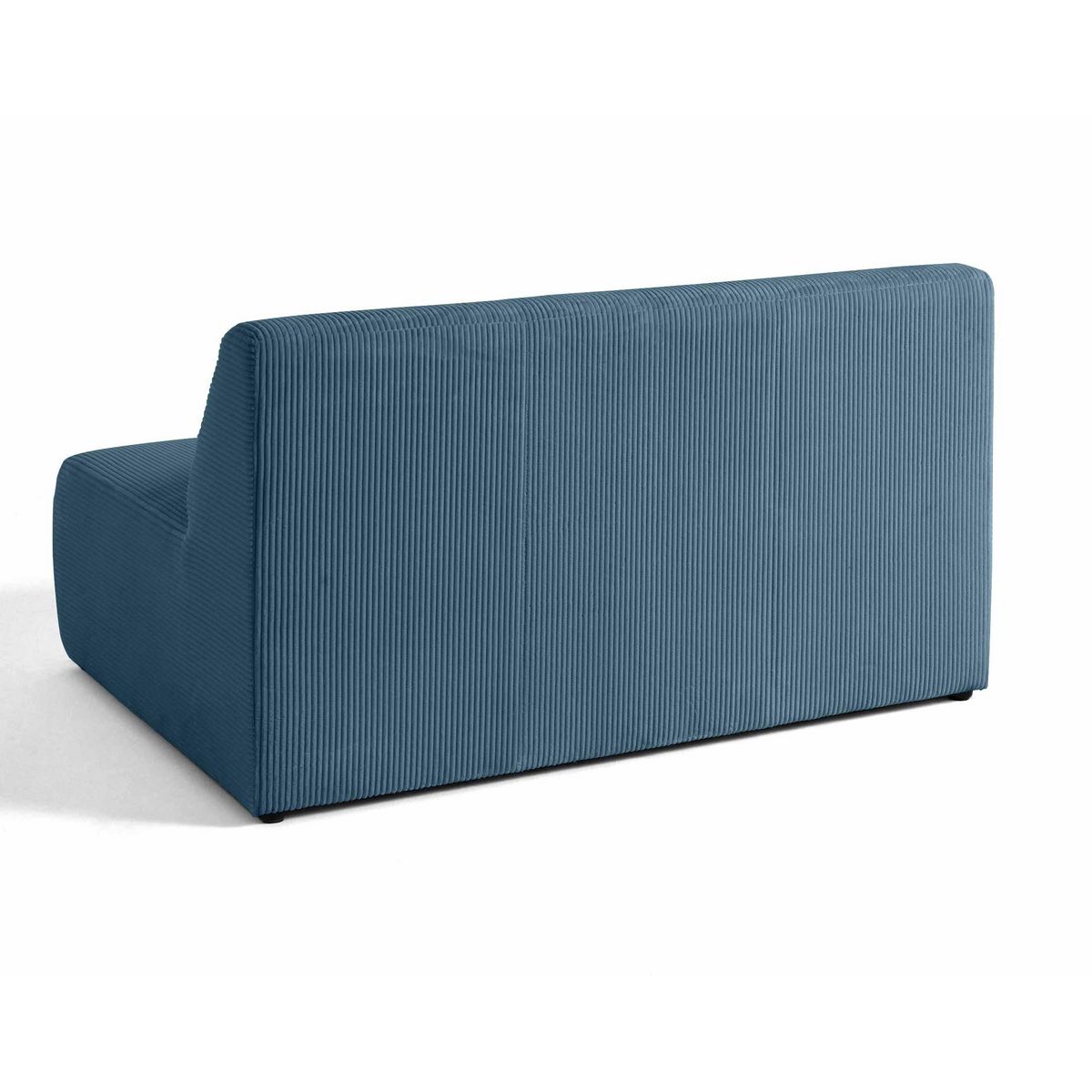 LISA DESIGN Onyx - canapé droit 2 places - en velours côtelé